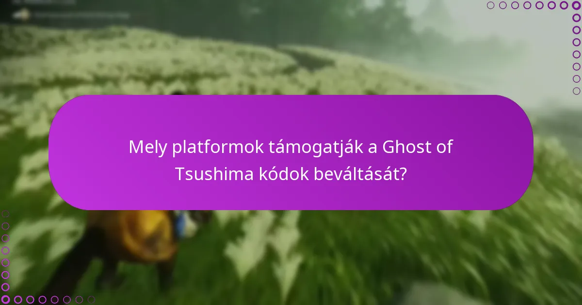 Hol találhatok új kódokat a Ghost of Tsushima-hoz?